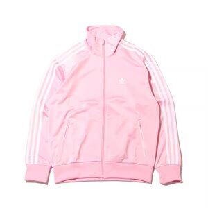 Adidas Firebird Track Top Light Pink Zip Up Jacket